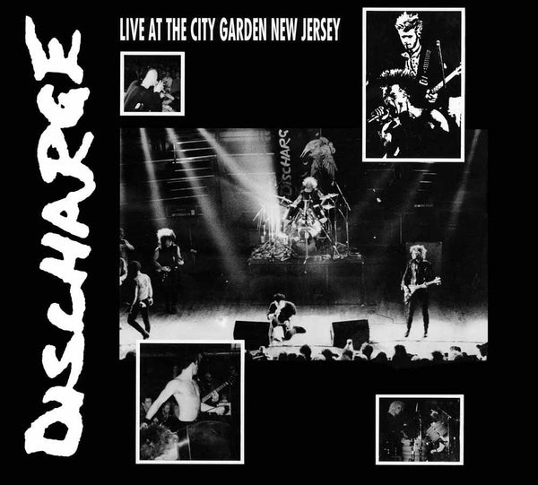 LIVE AT CITY GARDEN NEW JERSEY  by DISCHARGE  Vinyl LP  LETV458LP