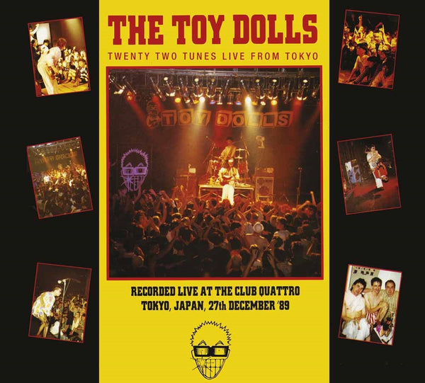 TWENTY TWO TUNES LIVE FROM TOKYO by TOY DOLLS, THE Vinyl Double Album  LETV511LP