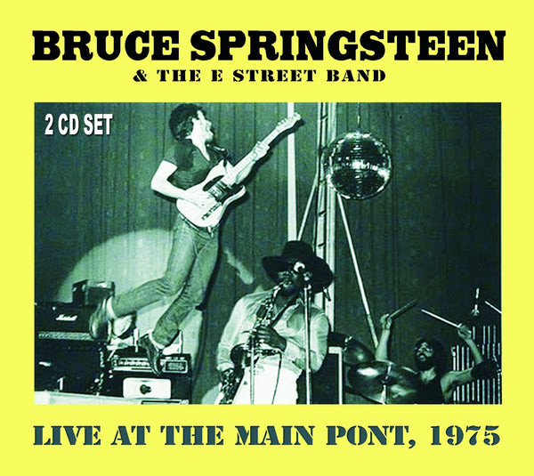 LIVE AT THE MAIN POINT 1975 by BRUCE SPRINGSTEEN Compact Disc Double  LFM2CD503