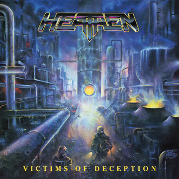 VICTIMS OF DECEPTION (2LP COLOURED) by HEATHEN Vinyl Double Album  MOVLP3022