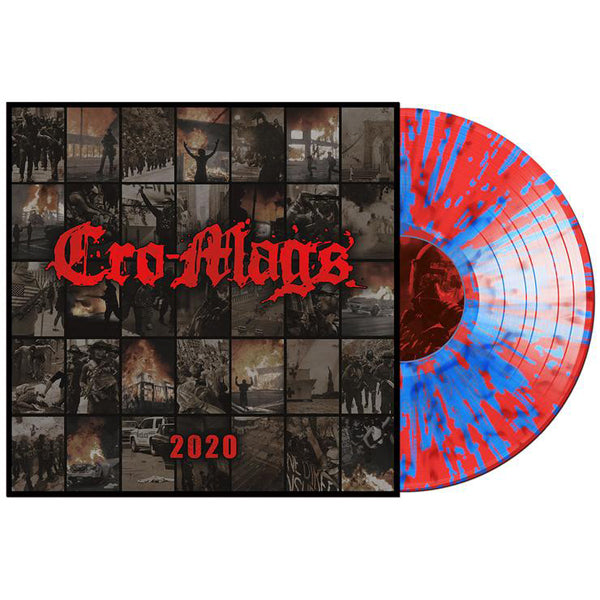 2020 by CRO-MAGS Vinyl LP  MR006V LTD BLUE / RED SPLATTER COLOUR