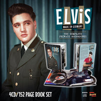 MADE IN GERMANY – THE COMPLETE PRIVATE RECORDINGS (4CD + 152 PAGE BOOK)  by ELVIS PRESLEY  Compact Disc Book  MRS10057059