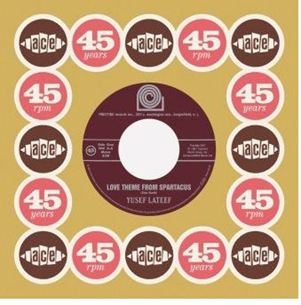 LOVE THEME FROM SPARTACUS by YUSEF LATEEF Vinyl 7" NW6