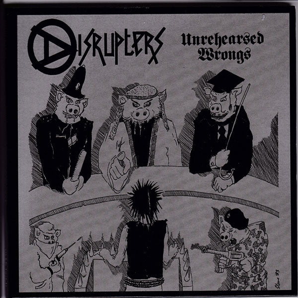 UNREHEARSED WRONGS (LTD RED VINYL) by DISRUPTERS, THE Vinyl LP  OVER187LP