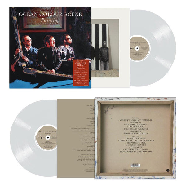 Ocean Colour Scene  Painting white vinyl lp DEMREC940