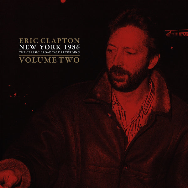 NEW YORK 1986 VOL. 2  by ERIC CLAPTON  Vinyl Double Album  PARA237LP