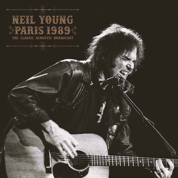 PARIS 1989  by NEIL YOUNG  Vinyl Double Album  PARA321LP
