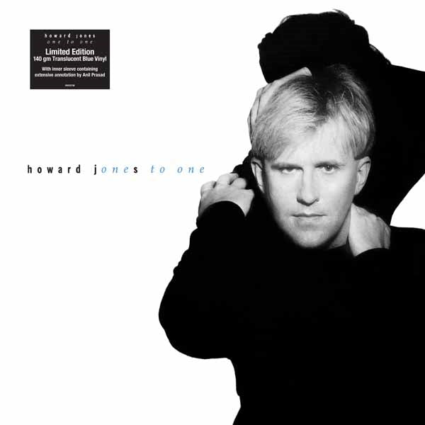 ONE TO ONE: LIMITED EDITION 140gm TRANSLUCENT BLUE VINYL  by HOWARD JONES  Vinyl LP  PBRED796