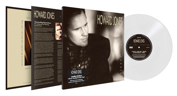 IN THE RUNNING: LIMITED EDITION 140GM TRANSLUCENT VINYL by HOWARD JONES Vinyl LP  PBRED832