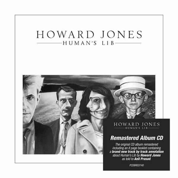 HUMAN'S LIB: REMASTERED & EXPANDED EDITION  by HOWARD JONES  Compact Disc  PCDBRED740