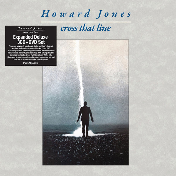 CROSS THAT LINE: EXPANDED DELUXE 3CD/1DVD SET  by HOWARD JONES  Compact Disc - 4 CD Box Set  PCDEXRED813