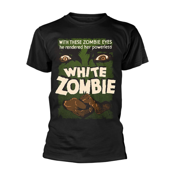 WHITE ZOMBIE - POSTER (BLACK)  by PLAN 9 - WHITE ZOMBIE  T-Shirt