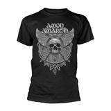 GREY SKULL by AMON AMARTH T-Shirt, Front & Back Print