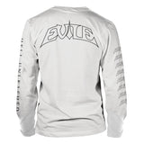 HELL UNLEASHED (WHITE) by EVILE Long Sleeve Shirt