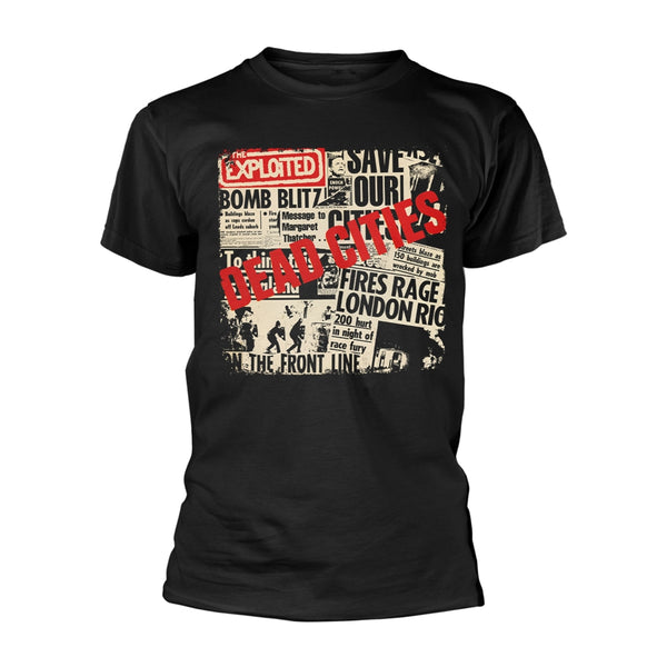 DEAD CITIES by EXPLOITED, THE T-Shirt  PRE ORDER