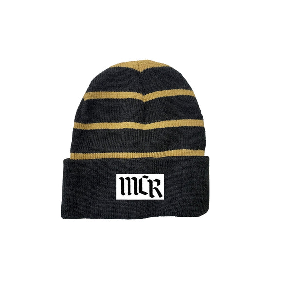 LOGO STRIPE BEANIE by MY CHEMICAL ROMANCE Knitted Ski Hat  PHDHAT255