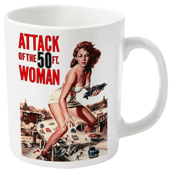 ATTACK OF THE 50FT WOMAN  by PLAN 9 - ATTACK OF THE 50FT WOMAN  Mug  PHMUG100