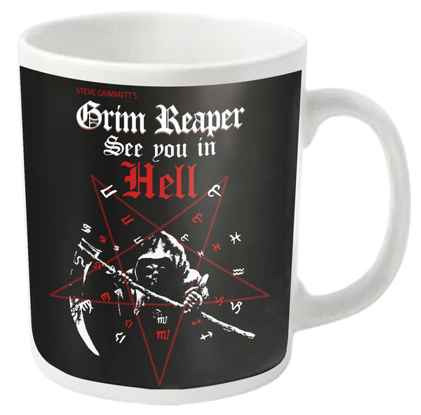 SEE YOU IN HELL  by GRIM REAPER  Mug  PHMUG523
