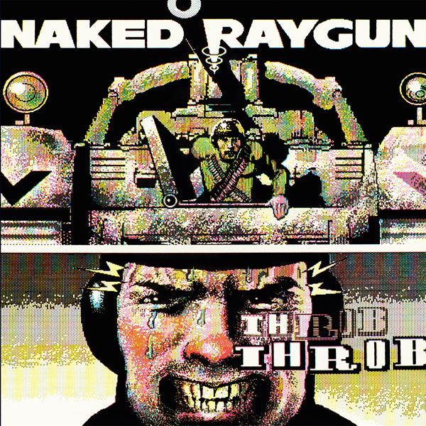 THROB THROB (CLEAR VINYL) by NAKED RAYGUN Vinyl LP  PLATE001LP