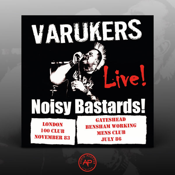 NOISY BASTARDS by VARUKERS, THE Compact Disc  PLATE009CD