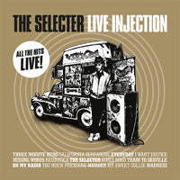 LIVE INJECTION (WHITE VINYL) by SELECTER, THE Vinyl LP  PLATE021LP