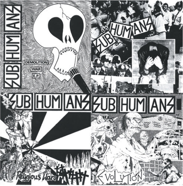 SUBHUMANS EP-LP (RED VINYL) VINYL LP