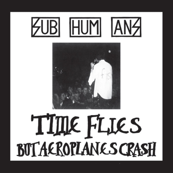 SUBHUMANS TIME FLIES + RATS (RED VINYL) VINYL LP