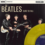 THE BEATLES SURE TO FALL EP 7" YELLOW Vinyl LTD KITTY27EP005-yellow
