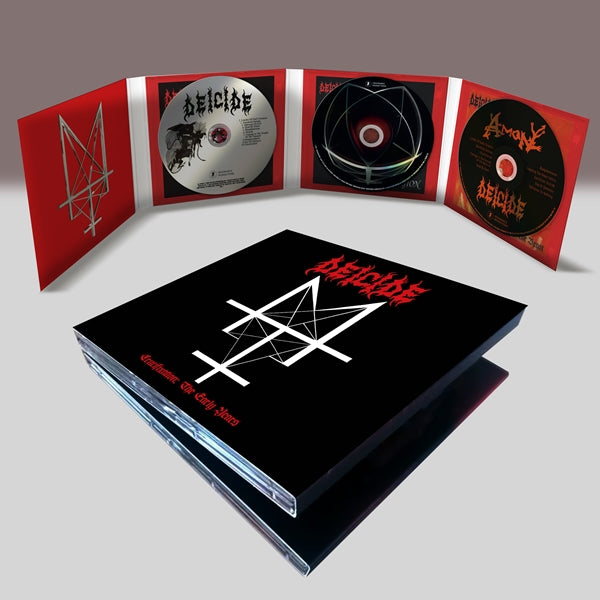 DEICIDE CRUCIFIXION - THE EARLY YEARS 3CD DIGIPAK EDITION COMPACT DISC - 3 CD BOX SET  Item no. :QDISS0209XCDD