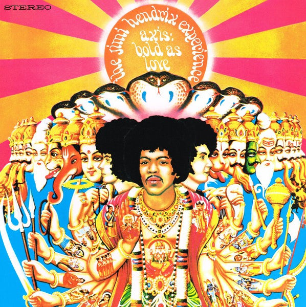 The Jimi Hendrix Experience ‎– Axis: Bold As Love  vinyl lp