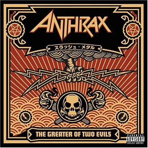 Anthrax ‎– The Greater Of Two Evils  2 x vinyl lp Nuclear Blast ‎– NB 1274-1