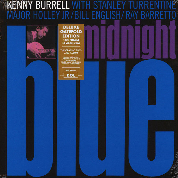 Midnight Blue Artist Kenny Burrell Producer Alfred Lion Format:Vinyl / 12" Album Label:DOL Catalogue No:DOL881HG