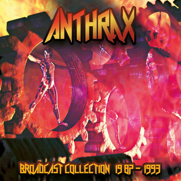 BROADCAST COLLECTION 1987 - 1993  by ANTHRAX  Compact Disc - 4 CD Box Set  SS4CDBOX33