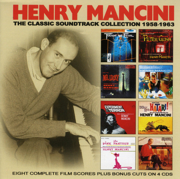 THE CLASSIC SOUNDTRACK COLLECTION: 1958 - 1963 (4CD)  by HENRY MANCINI  Compact Disc - 4 CD Box Set  EN4CD9148