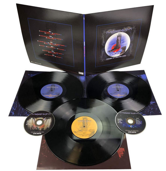 WINGS OF HEAVEN LIVE (3LP+2CD)  by MAGNUM  Vinyl - 3 LP Box Set  98701