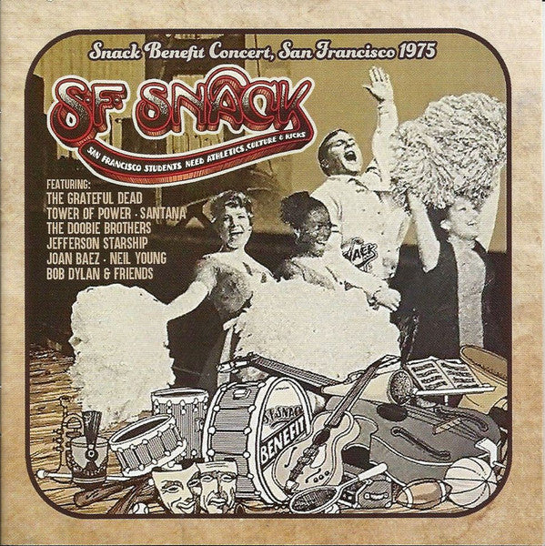 SNACK BENEFIT CONCERT - SAN FRANCISCO 1975 (5CD)  by VARIOUS ARTISTS  Compact Disc - 5 CD Box Set  RV5CD2092