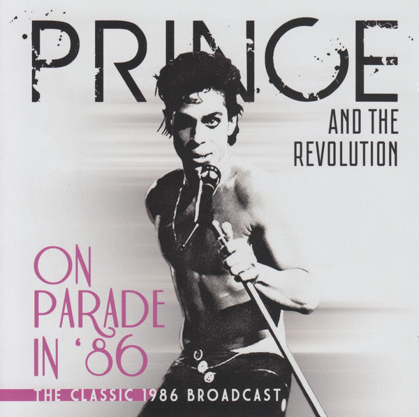 ON PARADE IN '86  by PRINCE  Compact Disc Double  SHOCK01CD