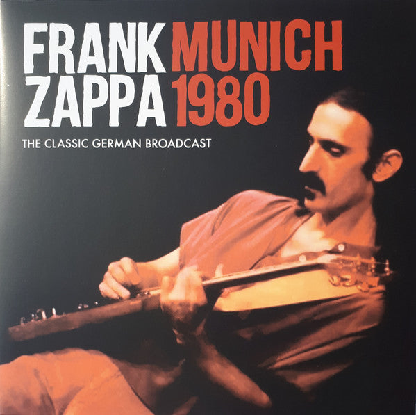 MUNICH 1980  by FRANK ZAPPA  Vinyl Double Album  PARA196LP