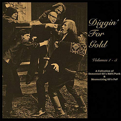 DIGGIN' FOR GOLD - VOLUMES 1 - 5 (5CD)  by VARIOUS ARTISTS  Compact Disc - 5 CD Box Set  RUB5CDBOX9