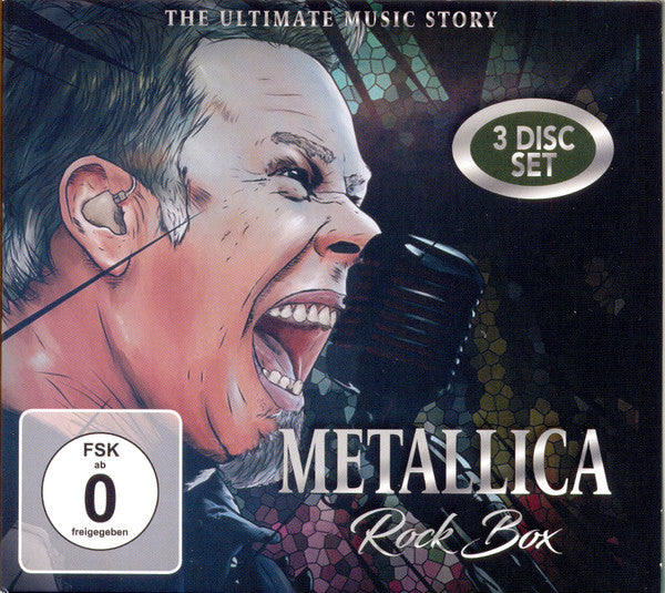 Metallica ‎– Rock Box 2 x cd + dvd