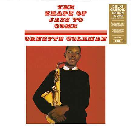 Ornette Coleman ‎– The Shape Of Jazz To Come blue vinyl lp DOL870HB
