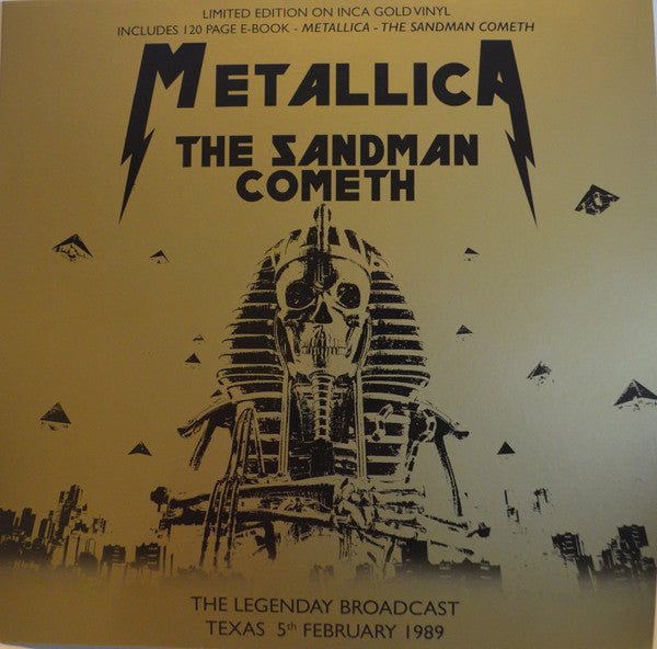 Metallica ‎– The Sandman Cometh ltd gold vinyl lp