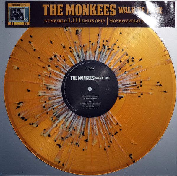 the monkees walk of fame Vinyl LP ltd splatter colour LTD