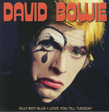 David Bowie ‎– Silly Boy Blue / Love You Till Tuesday blue 7" single LTD