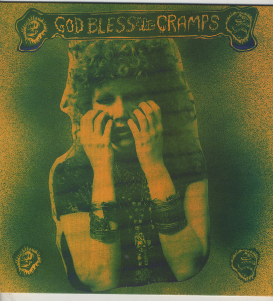 The Cramps ‎– God Bless The Cramps yellow vinyl lp