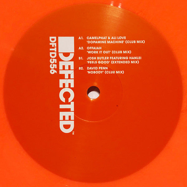 Defected Coloured Vinyl  12" EP VARIOUS ARTISTS EP1 DFTD556  ORANGE