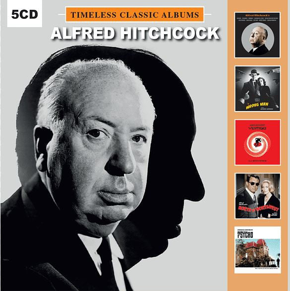 Various ‎– Timeless Classic Albums - Alfred Hitchcock Label: DOL ‎– DOLCD0605 Series: Timeless Classic Albums – Format: 5 × CD, Album, Compilation