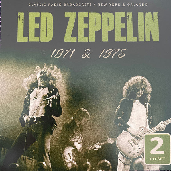 Led Zeppelin ‎– 1971 & 1975 (Classic Radio Broadcasts / New York