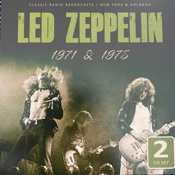 Led Zeppelin ‎– 1971 & 1975 (Classic Radio Broadcasts / New York & Orlando) cd
