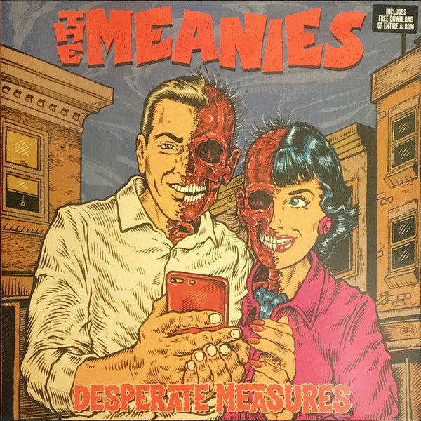 The Meanies ‎– Desperate Measures black vinyl lp